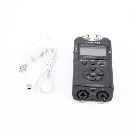 Tascam DR-40 4-Track Handheld Digital Audio Recorder - SKU#1933974