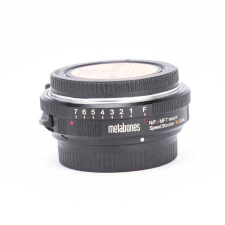 Metabones Speed Booster XL 0.64x Adapter for Nikon F and G Mount Lenses to Select Micro Four Thirds-Mount Cameras