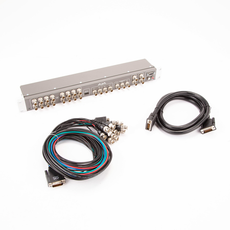 AJA K3G-BOX 1RU External Breakout Box for KONA 3 Video Systems - SKU#1934532