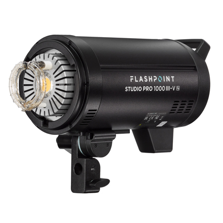 Flashpoint Studio Pro 1000 III-V 1000Ws R2 Monolight Flash with 30W LED Modeling Lamp and Bowens Mount