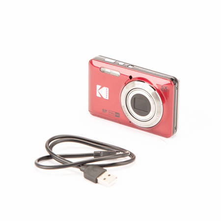 KODAK PIXPRO FZ55 Friendly Zoom Digital Camera, Red