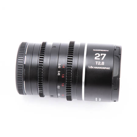 Venus Laowa Nanomorph 27mm T2.8 1.5x S35 Anamorphic Lens for MFT Mount #1936763