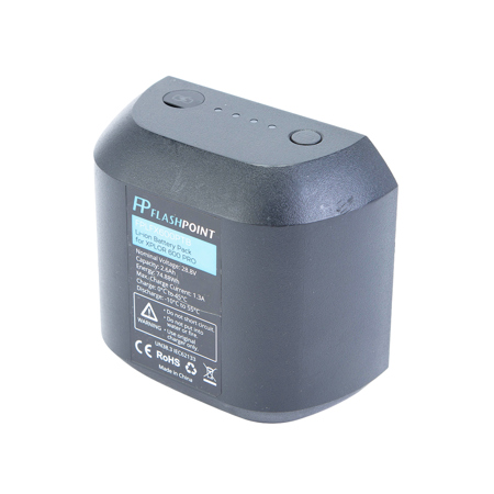 Flashpoint Rechargeable Lithium-Ion Battery Pack for XPLOR 600 PRO (AD600Pro) Flash (28.8V, 2600mAh) - Godox WB26