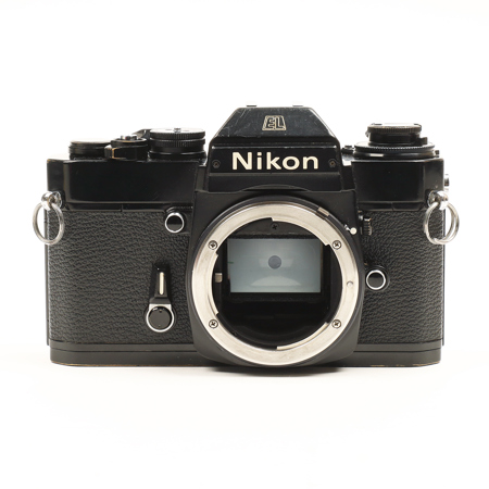 Nikon Nikkormat EL Black SLR Manual Focus Camera Body