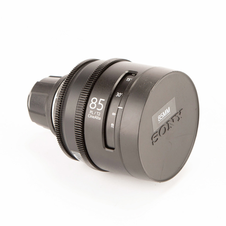 Sony CineAlta 85mm T2 PLマウント シネレンズ USED Sony SCL-P85T20A/F Cine Alta 85mm T2 PL Mount Prime Lens