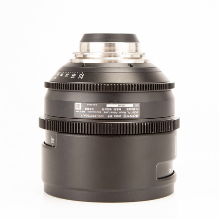 USED Sony SCL-P85T20A/F Cine Alta 85mm T2 PL Mount Prime Lens