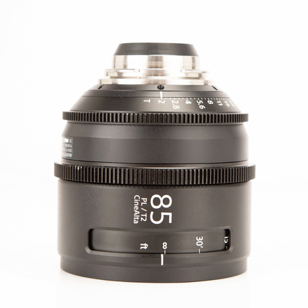 Sony CineAlta 85mm T2 PLマウント シネレンズ USED Sony SCL-P85T20A/F Cine Alta 85mm T2 PL Mount Prime Lens