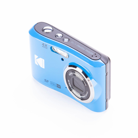 Kodak PIXPRO FZ45 Friendly Zoom 16MP Full HD Digital Camera, Light Blue