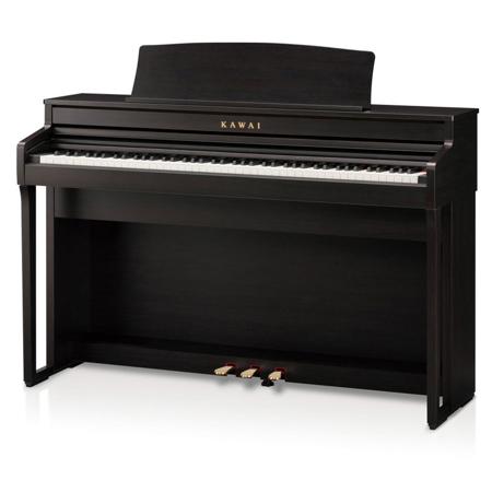 Kawai CA49 88-Key Grand Feel Compact Digital Piano - Premium Rosewood SKU1939182