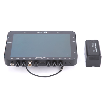 Convergent Design Odyssey 7Q+ OLED Monitor & Recorder, HD/2K/UHD/4K Recording over HDMI or SDI