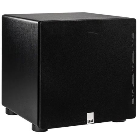 ELAC Varro Premium PS350 12" 350W Powered Subwoofer with App Control/Auto EQ, Black Vinyl