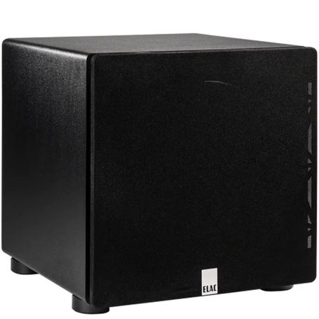 ELAC Varro Premium PS500 15" 500W Powered Subwoofer with App Control/Auto EQ, Black Vinyl
