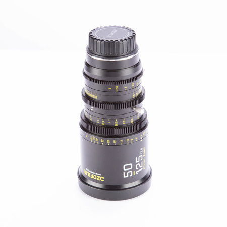 DZOFILM Pictor 50-125mm T2.8 Super35 Parfocal Cine Lens for PL Mount and Canon EF, Black