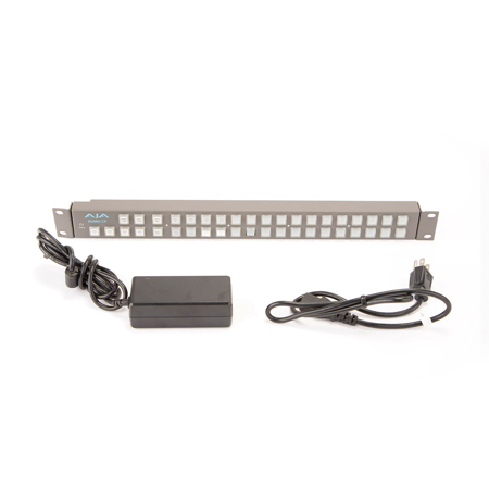 AJA KUMO-CP 1RU Hardware Control Panel for KUMO Routers - SKU#1941232
