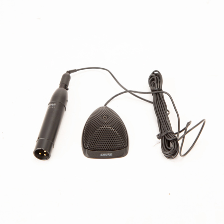 Shure MX391/C Cardioid Condenser Boundary Microphone - Black SKU#1941704