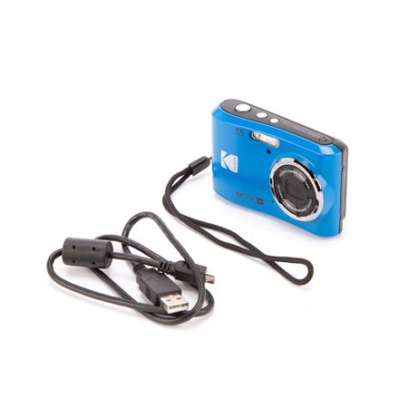 Kodak PIXPRO FZ45 Friendly Zoom 16MP Full HD Digital Camera, Light Blue