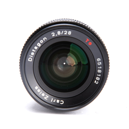 USED Contax Carl Zeiss Distagon 28mm T F/2.8 Lens (6133487) with
