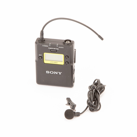 Sony UTX-B03 Integrated Digital Wireless Transmitter with Omni Lavalier Mic