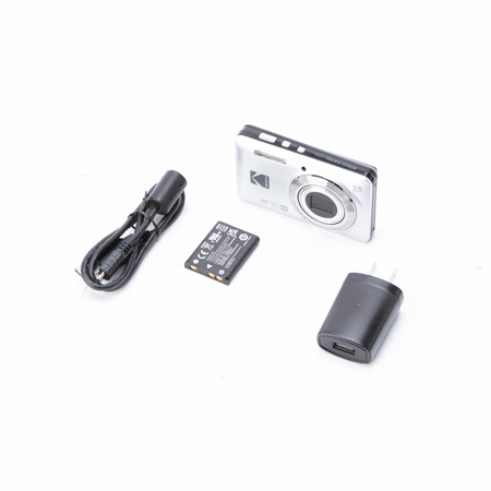 Kodak PIXPRO FZ55 Friendly Zoom Digital Camera, Silver