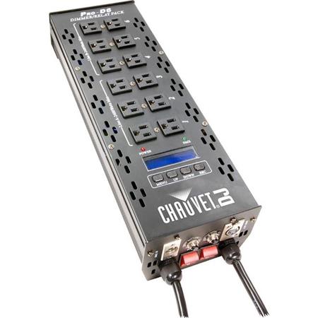CHAUVET Pro-D6 6-channel DMX-512 Dimmer/Switch Pack - SKU#1944589