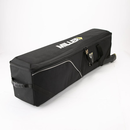 Miller Arrowx 5 Fluid Head with Sprinter II 3-Section Carbon Fiber Tripod and 993 Mid-Level Spreader