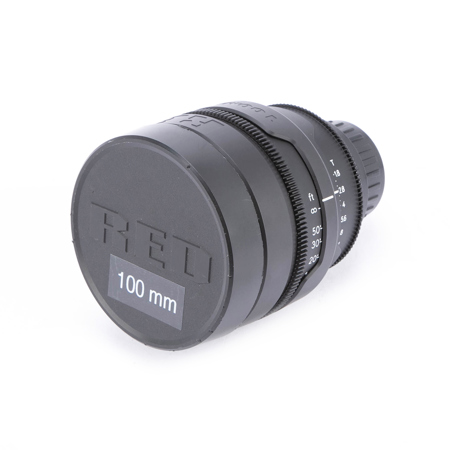 RED Pro 100mm T1.8 Prime Lens, PL Mount.