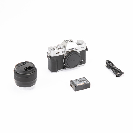 Fujifilm X-T30 II Mirrorless Digital Camera with XC 15-45mm f/3.5 Lens, Silver