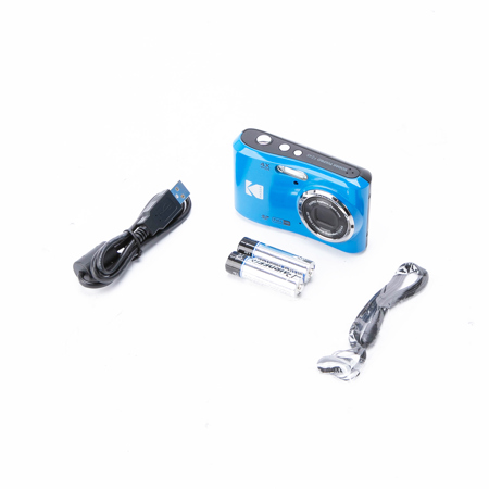 Kodak PIXPRO FZ45 Friendly Zoom 16MP Full HD Digital Camera, Light Blue