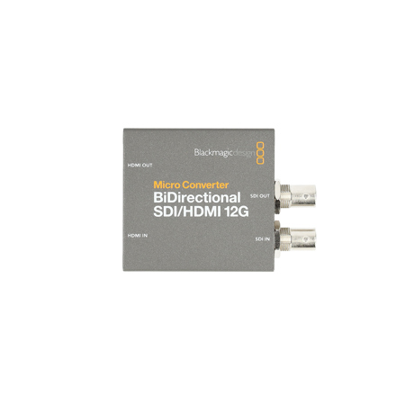 Blackmagic Design Micro Converter Bi-Directional SDI to HDMI 12G - SKU#1945591