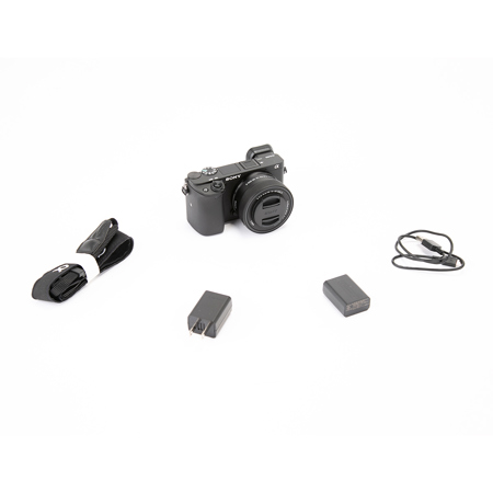 Sony Alpha a6400 Mirrorless Camera with E PZ 16-50mm f/3.5-5.6 OSS II Lens, Black