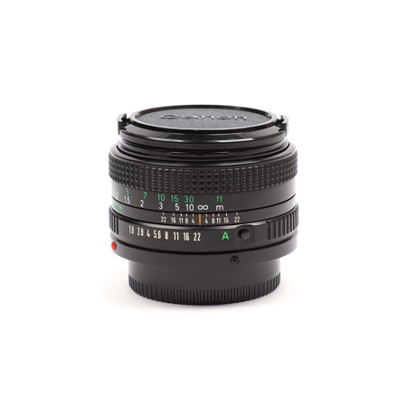 Canon FD 50mm f/1.8 Bayonet Mount Lens
