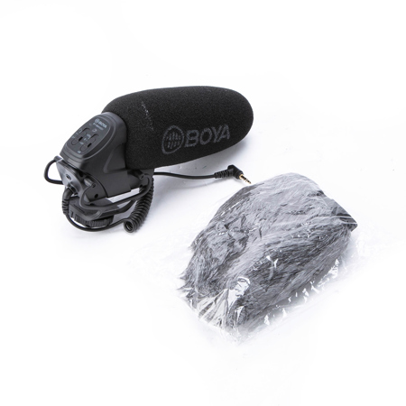 BOYA BY-BM3031 On-Camera Supercardioid Condenser Shotgun Microphone SKU#1947313