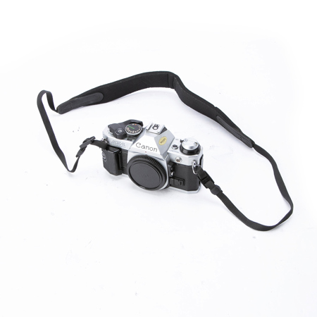 Canon AE-1 SLR 35mm Manual Focus Camera Body, Chrome