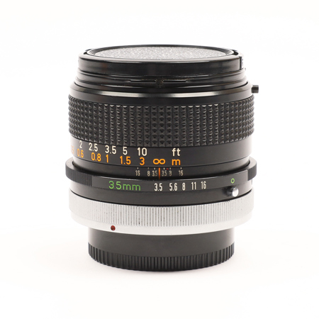 Canon FD 35mm f/3.5 SC Breech-Mount Manual Focus Lens