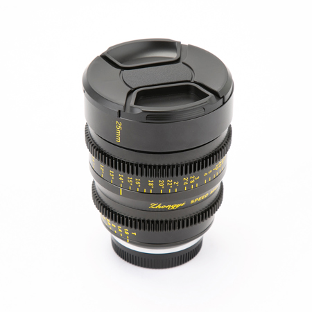 Mitakon Zhongyi Speedmaster 25mm T1.0 Cinema MFT Lens - SKU#1948986