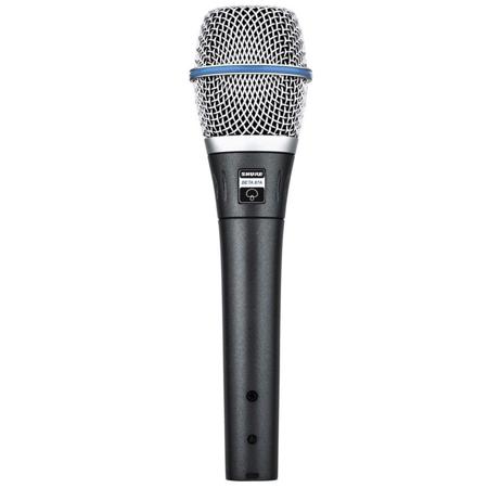 Shure 87A Super-Cardioid Condenser Handheld Vocal Microphone.