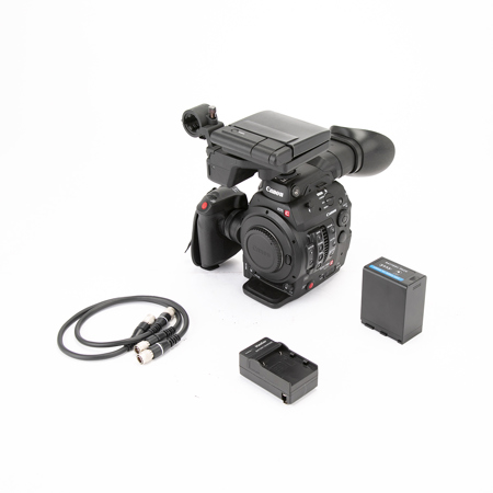 Canon EOS C300 Mark II Cinema Camcorder Body, Dual Pixel CMOS AF, EF Lens Mount