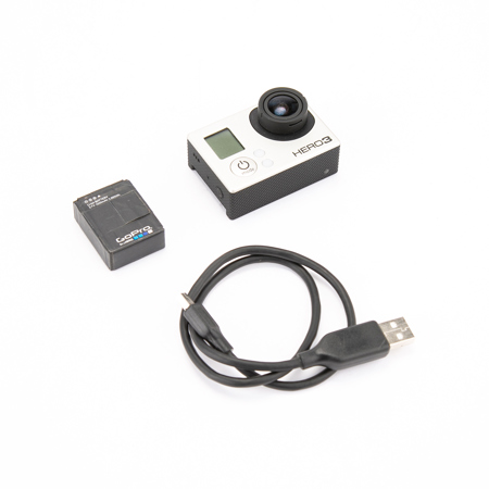GoPro HERO3 1080p Camera, 11MP, Wi-Fi, App Ready, HDMI D/USB 2.0, Silver Edition