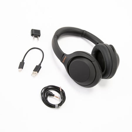 Sony WH-1000XM4 Over the Ear Noise Cancelling Headphones, Black