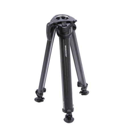 OConnor flowtech 100 2-Section Carbon Fiber Tripod with Feet & Attachment Mount