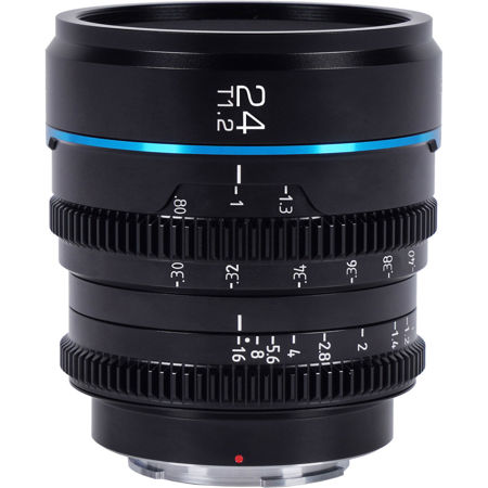 Sirui Night Walker 24mm T1.2 Cine Lens for Sony E Black
