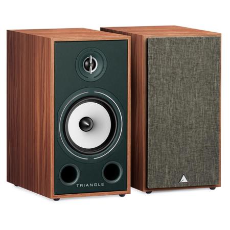 Triangle Borea BR03 100W 2-Way USA Edition Bookshelf Speakers - Pair, Oak Green