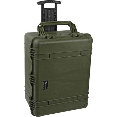 Pelican 1630 Watertight Hard Case with 4 Wheels - Olive Drab Green SKU#1951125