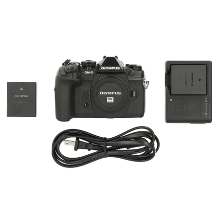Olympus OM-D E-M1 Mark II Mirrorless Camera Body, Black