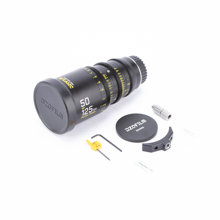 DZOFILM Pictor 50-125mm T2.8 Super35 Parfocal Cine Lens for PL & Canon EF, Black