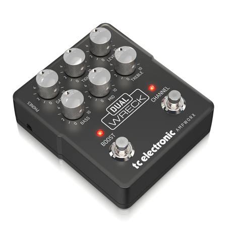 TC Electronic Ampworx Dual Wreck Preamp Pedal