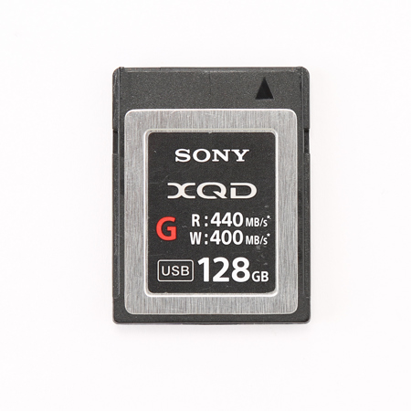 Sony G Series 128GB XQD Memory Card, 400MB/s Write Speed, 440MB/s Read Speed