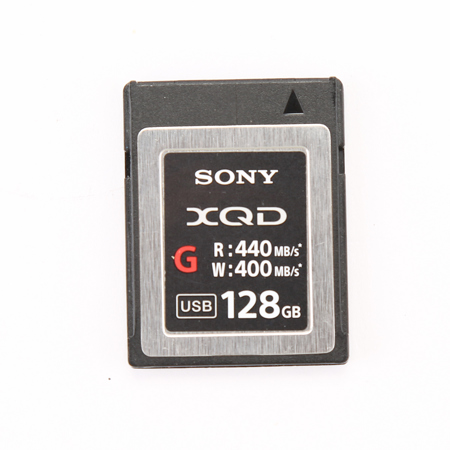 Sony G Series 128GB XQD Memory Card, 400MB/s Write Speed, 440MB/s Read Speed