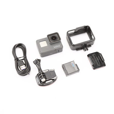 GoPro HERO5 12MP Rear Touchscreen Camera - Black SKU#1952667