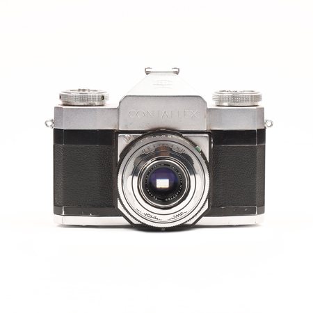 Carl Zeiss Ikon Contaflex SLR Camera with Tessar 45mm 2.8 Lens